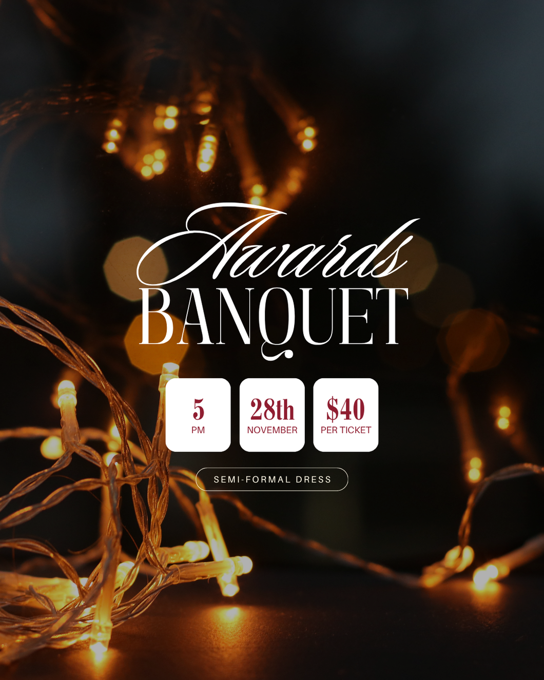 2025 Annual Awards Banquet - November 28th, 2025